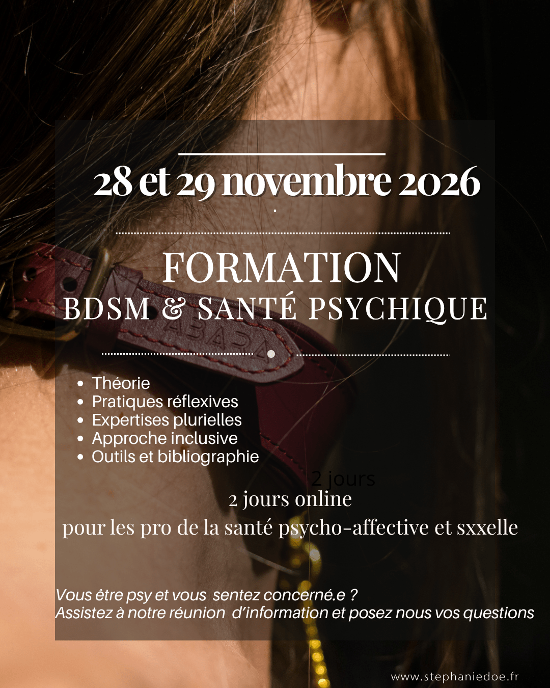 Formation BDSM et santé psychique